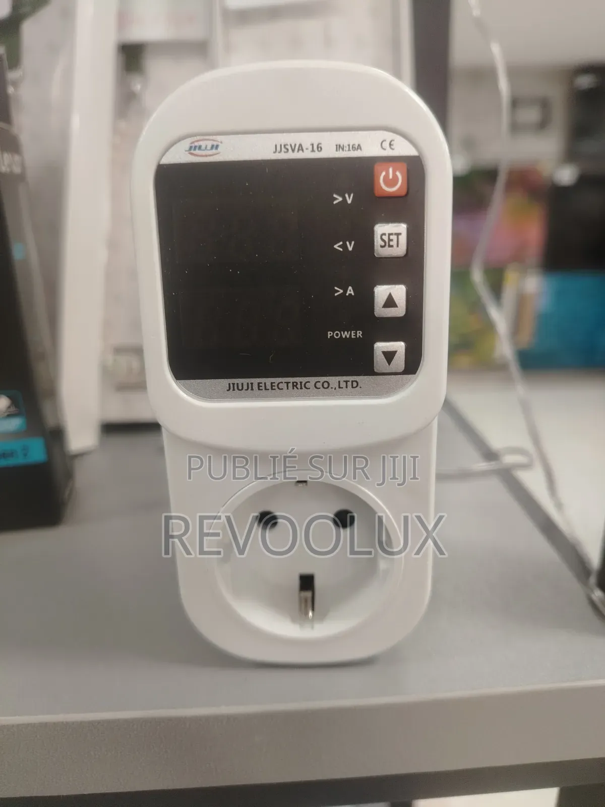 ⚡ Protecteur De Tension Jjsva-16 – Affichage Numérique 16a - 230v🔥