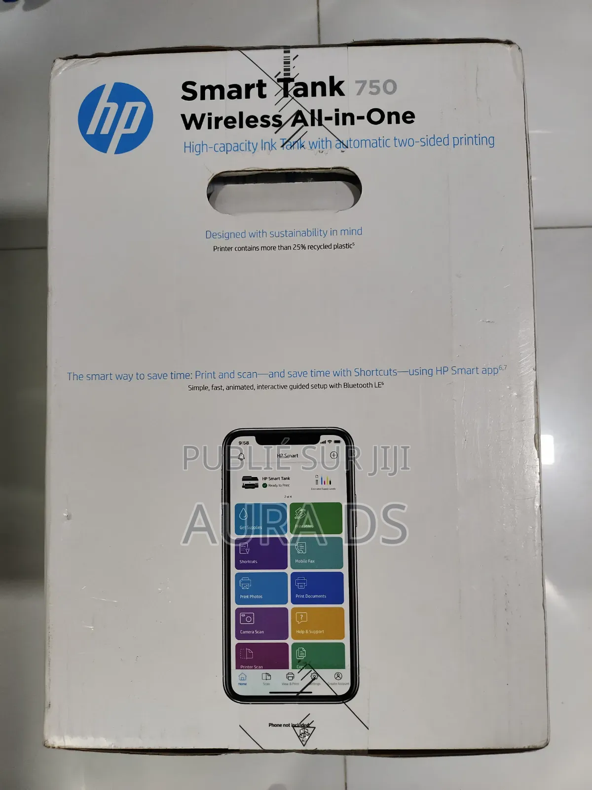 HP Smart Tank 750 – Imprimante Multifonction Sans Fil