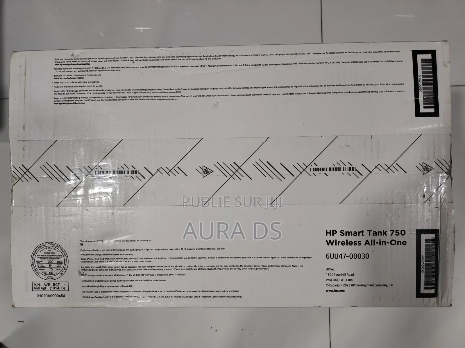 HP Smart Tank 750 – Imprimante Multifonction Sans Fil