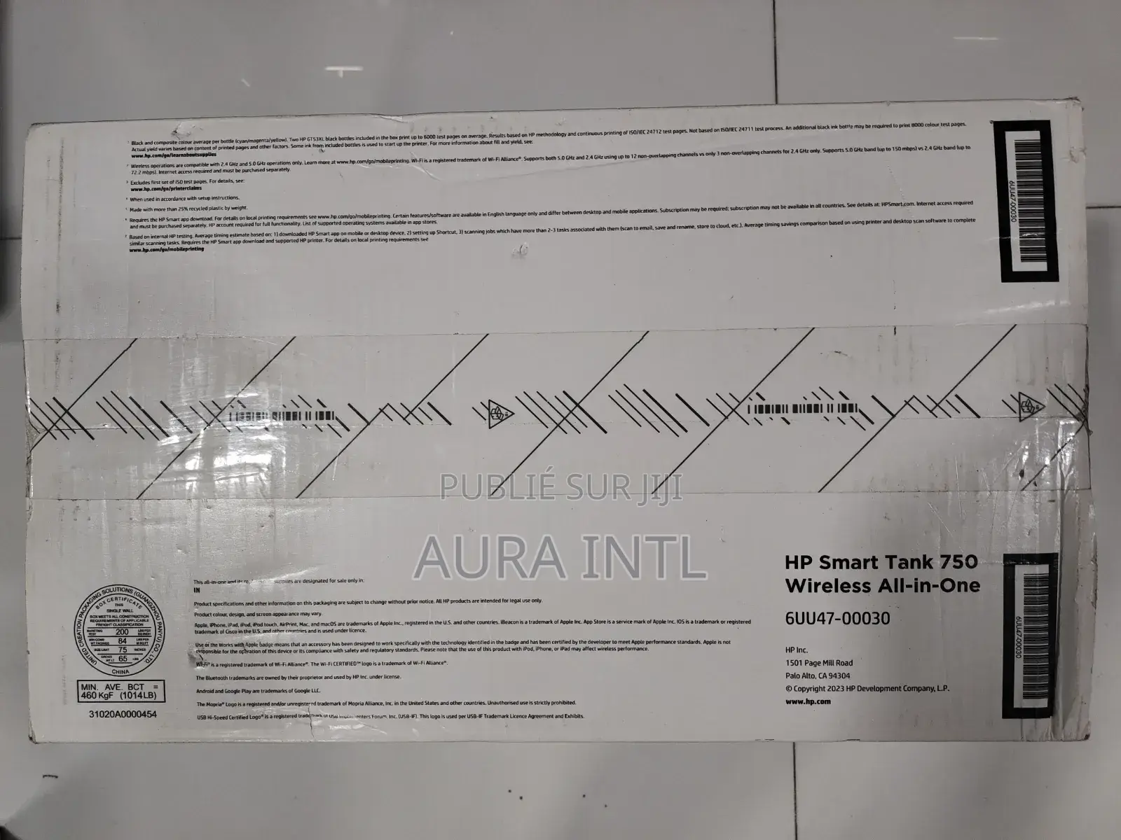 HP Smart Tank 750 – Imprimante Multifonction Sans Fil