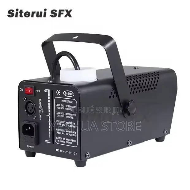 Machine à Fumée Portable 400W - Batterie 21000mAh - Effets Spéciaux