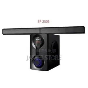 ALiTOP Woofer SP-2505 Home Cinéma - Chaîne HI-FI - Noir