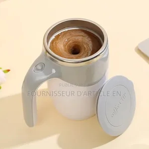 Tasse Magnétique Rotative Portable en Acier