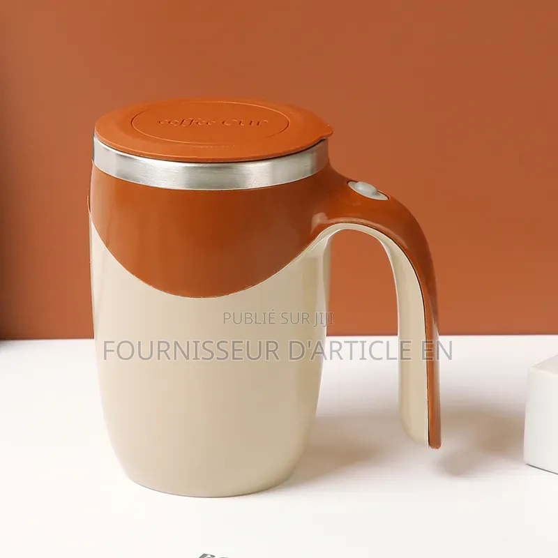 Tasse Magnétique Rotative Portable en Acier