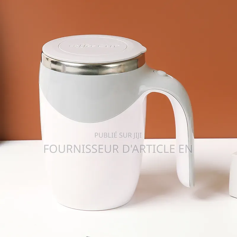 Tasse Magnétique Rotative Portable en Acier