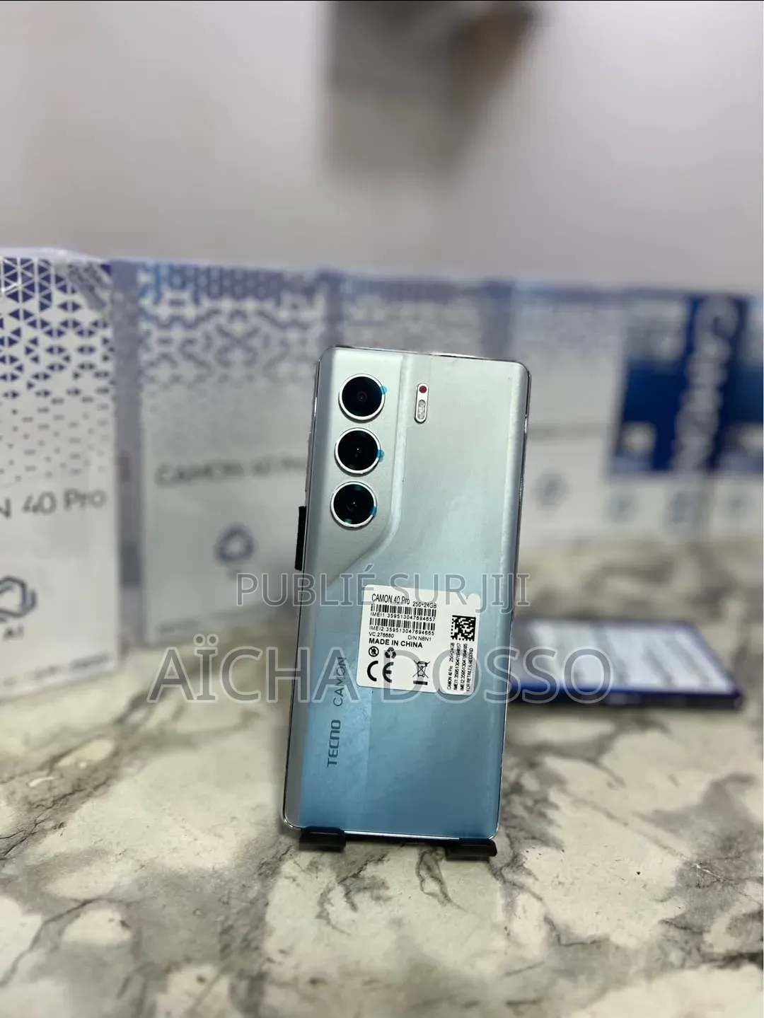 Nouveau Tecno Camon 40 256 GB Blanc