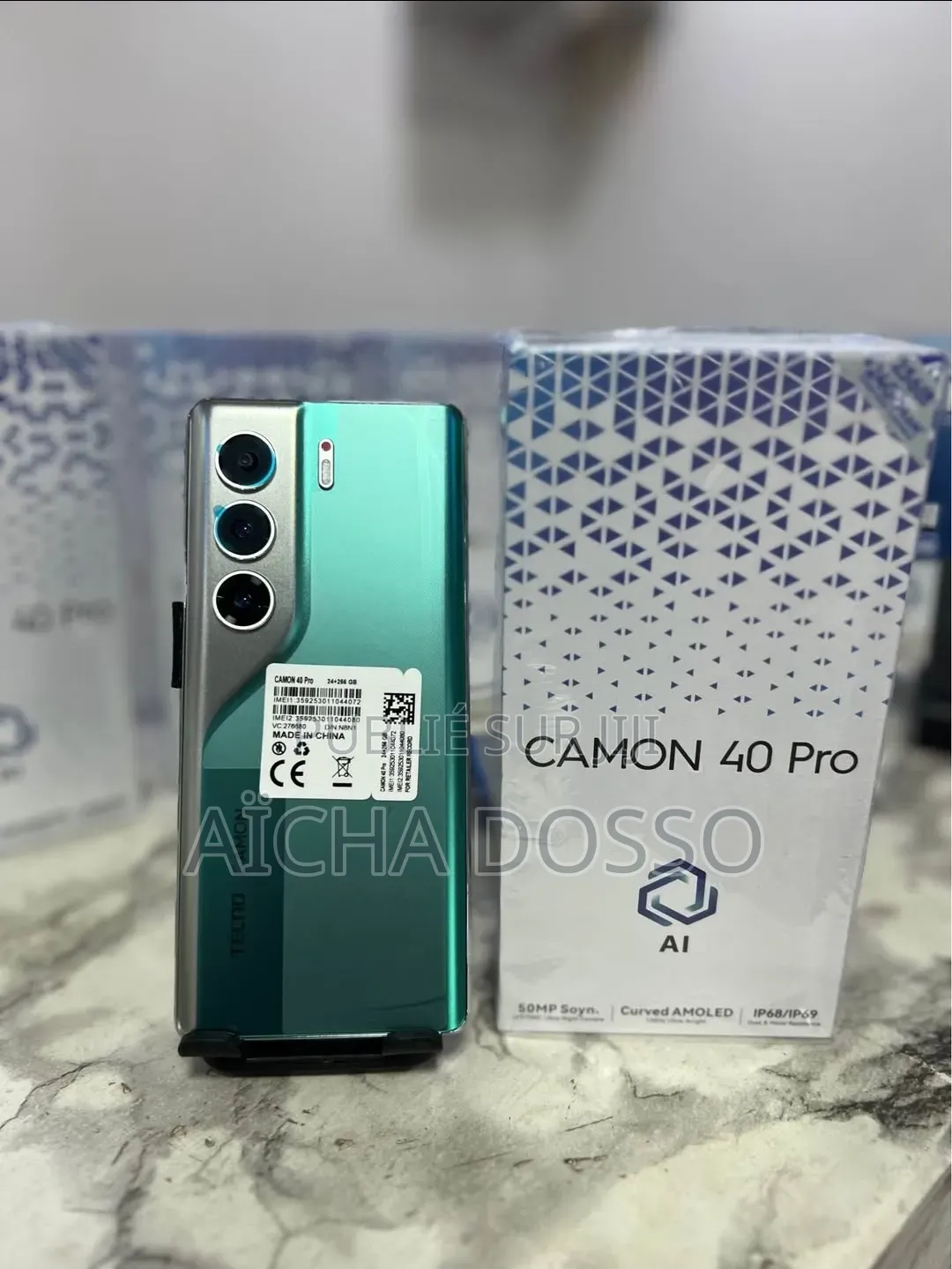 Nouveau Tecno Camon 40 256 GB Blanc