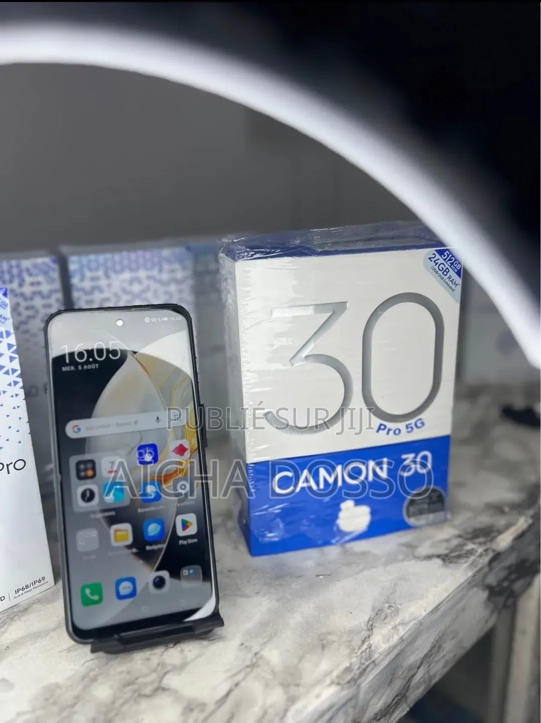 Nouveau Tecno Camon 30 5G 256 GB Bleu