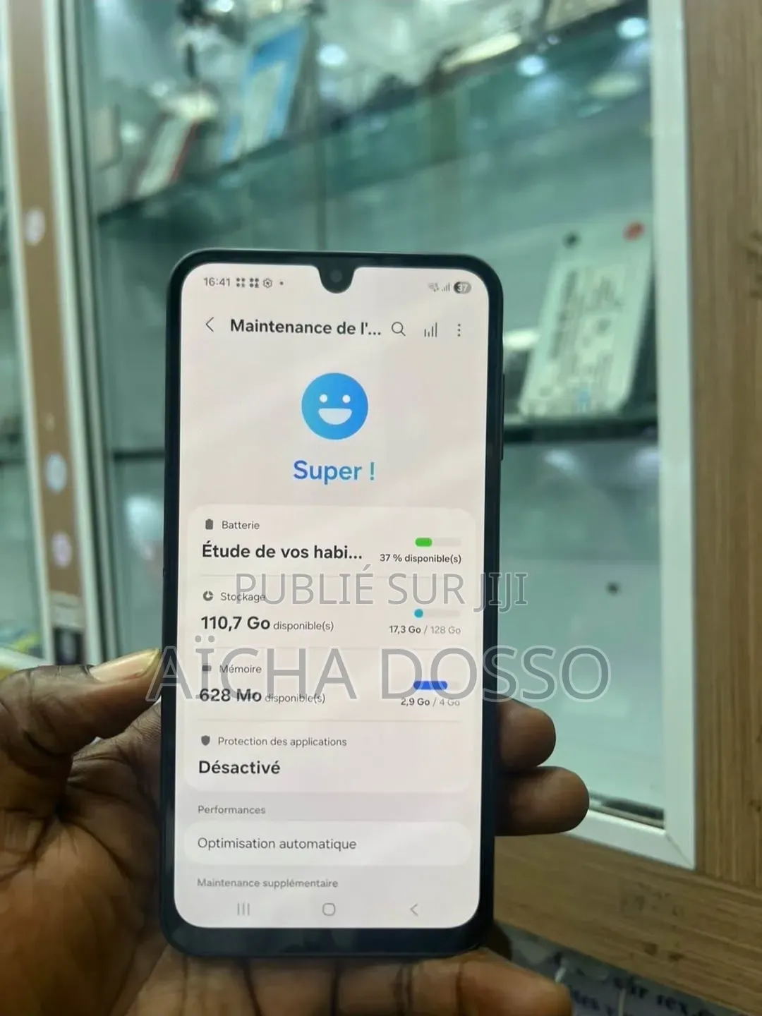 Nouveau Samsung Galaxy A16 256 GB Noir
