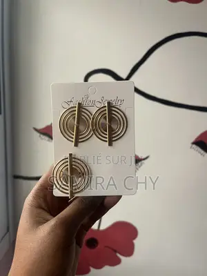 Boucles D’oreilles Avec Bagues
