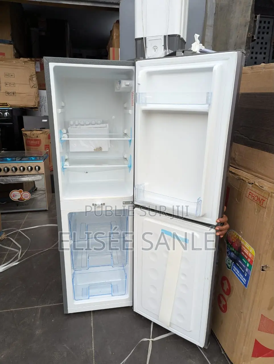 Réfrigérateur 2 Battants - 3 Tiroirs en Bas - 133L - SMART