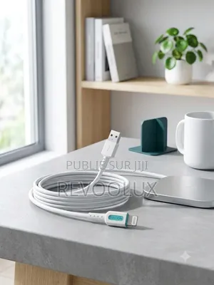 ⚡ Câble USB iPhone Bwoo Bo-X235l – Chargez en Toute Simplicité ! ⚡