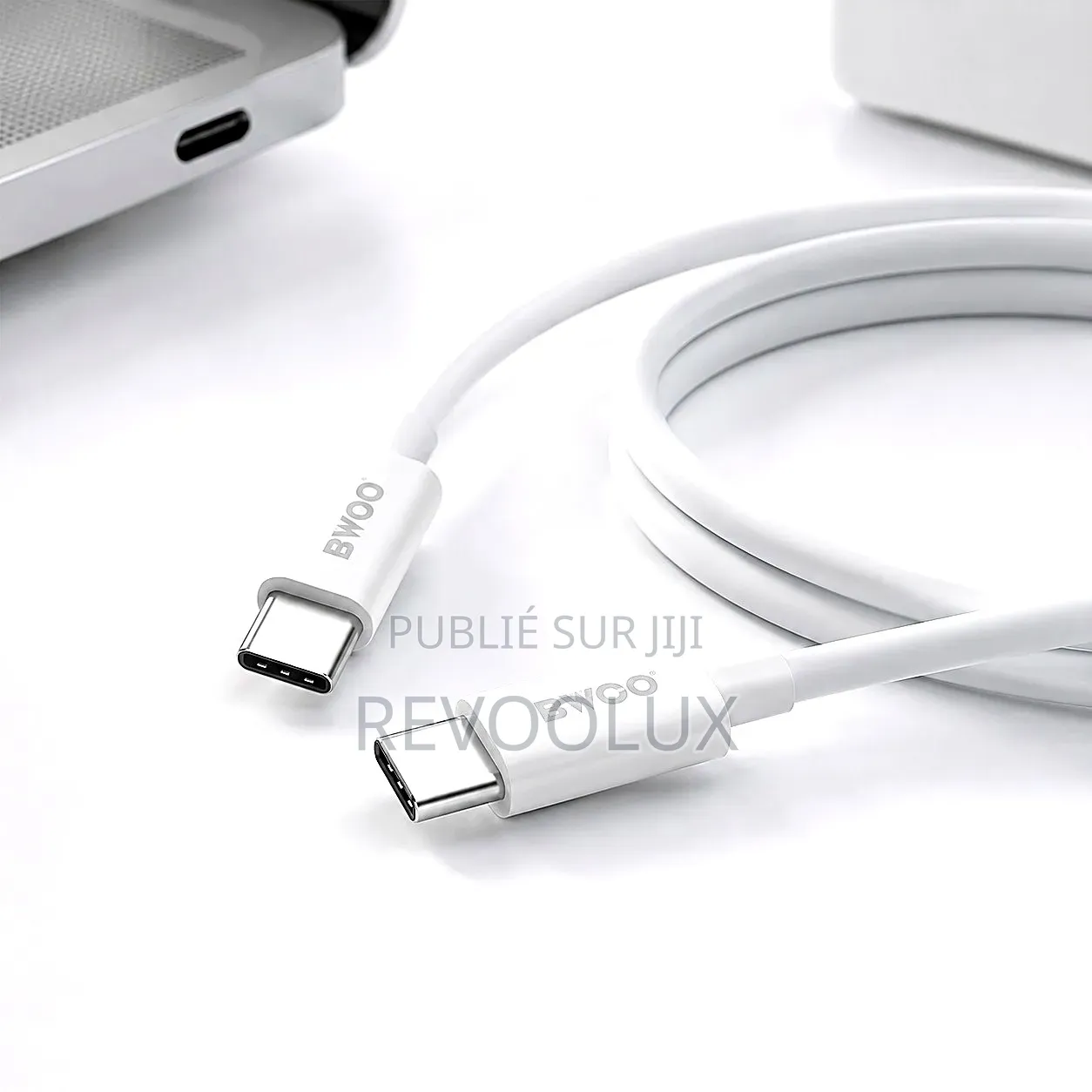 ⚡ Câble USB-C Vers USB-C Bwoo X192 – Charge & Connexion Fiable ⚡