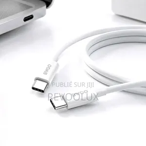 ⚡ Câble USB-C Vers USB-C Bwoo X192 – Charge & Connexion Fiable ⚡