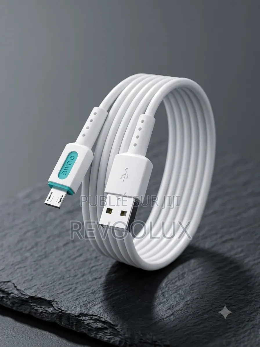 ⚡ Câble USB Micro Bwoo Bo-X235v – Charge & Connexion Au Quotidien ⚡