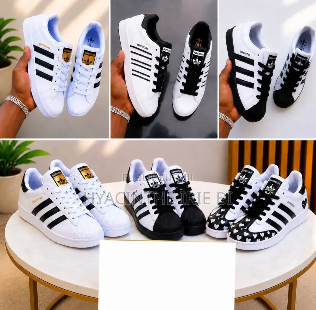 💦❤ Adidas Superstar Original Semelle Authentique Original