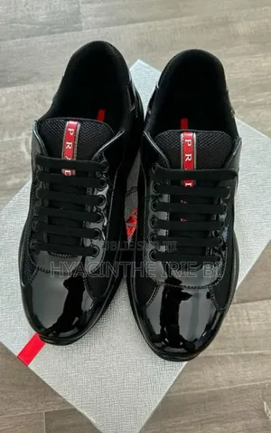 💦❤ Prada Original Semelle Authentique Original Chaussure