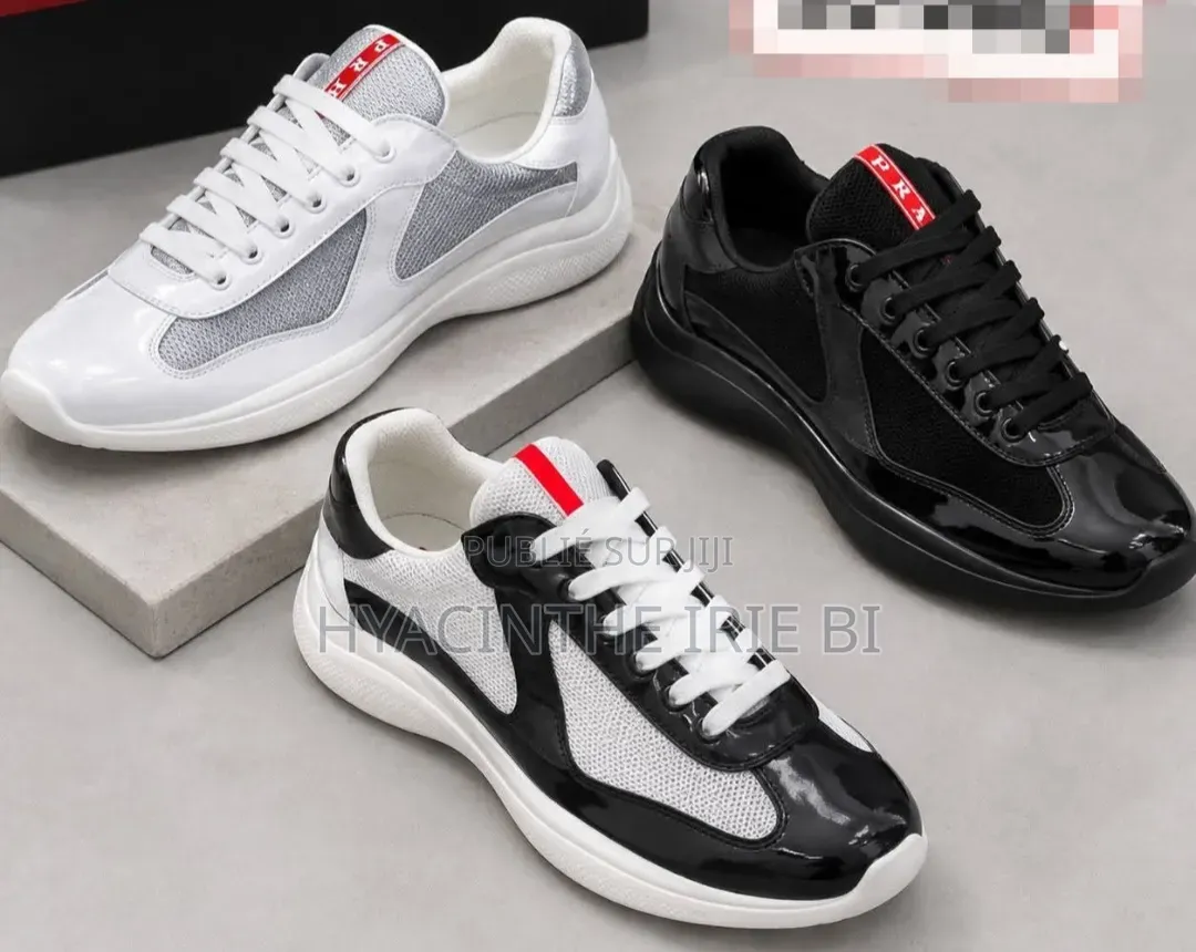 💦❤ Prada Original Semelle Authentique Original Chaussure