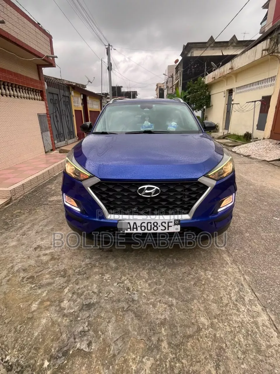 Hyundai Tucson Limited 2021 Bleu