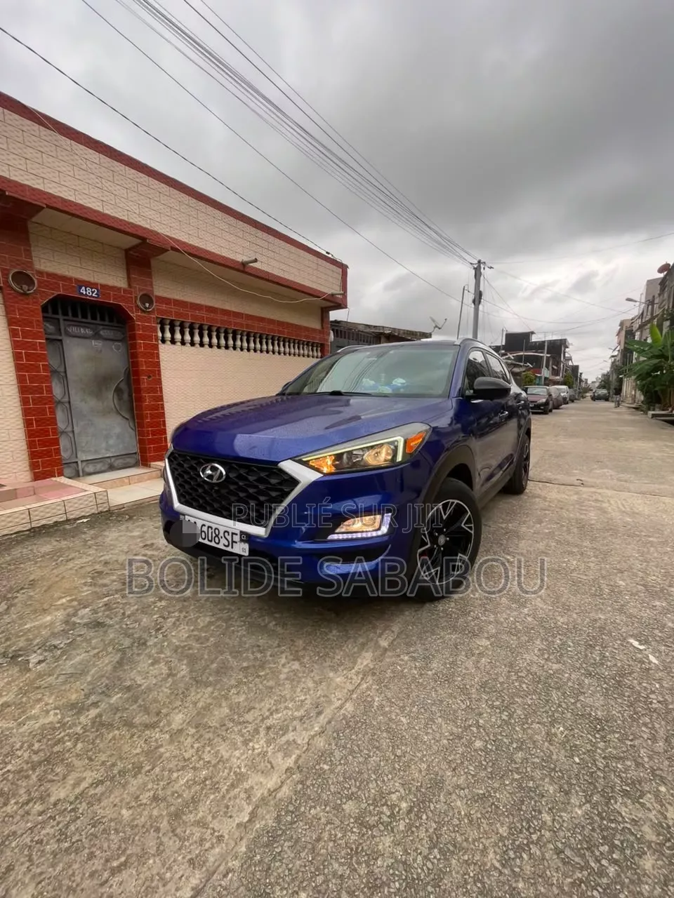 Hyundai Tucson Limited 2021 Bleu