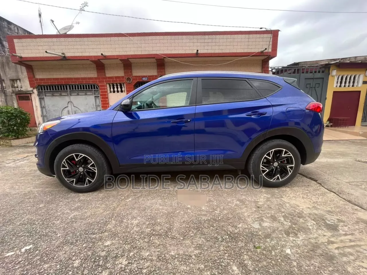 Hyundai Tucson Limited 2021 Bleu