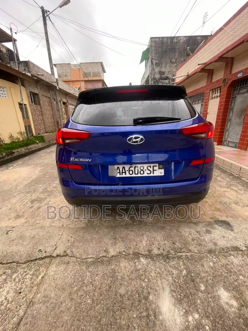 Hyundai Tucson Limited 2021 Bleu