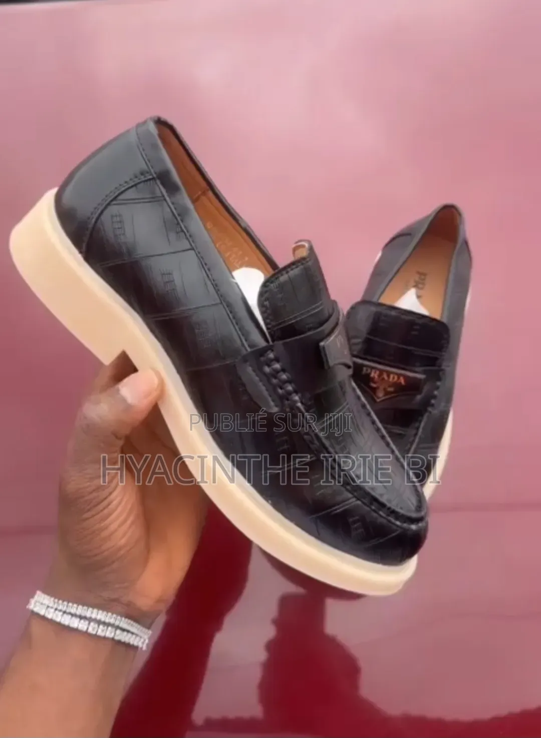 Prada Mocassin Authentique Original Qualite Irréprochable