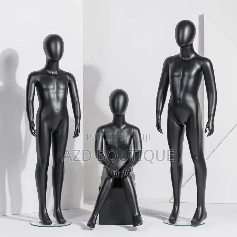 Mannequin Enfants De Couleur Noire De 0-15ans