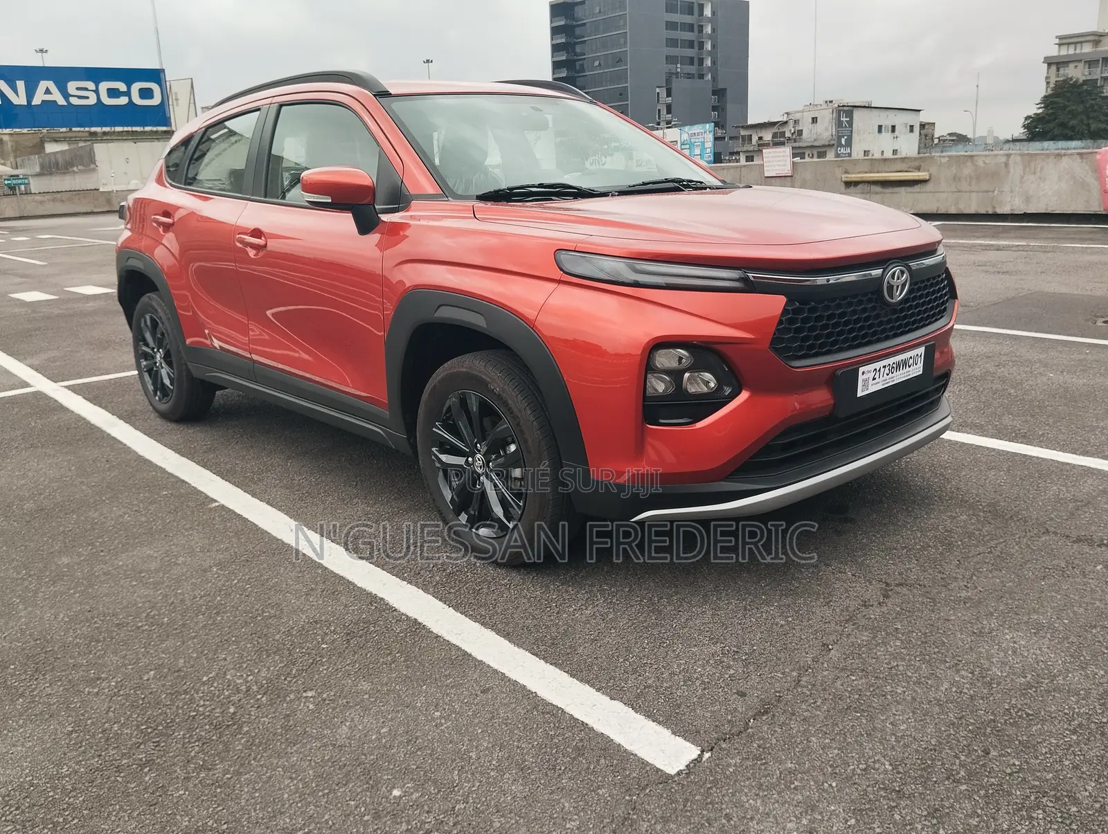 Nouveau Toyota Starlet 2025 Orange