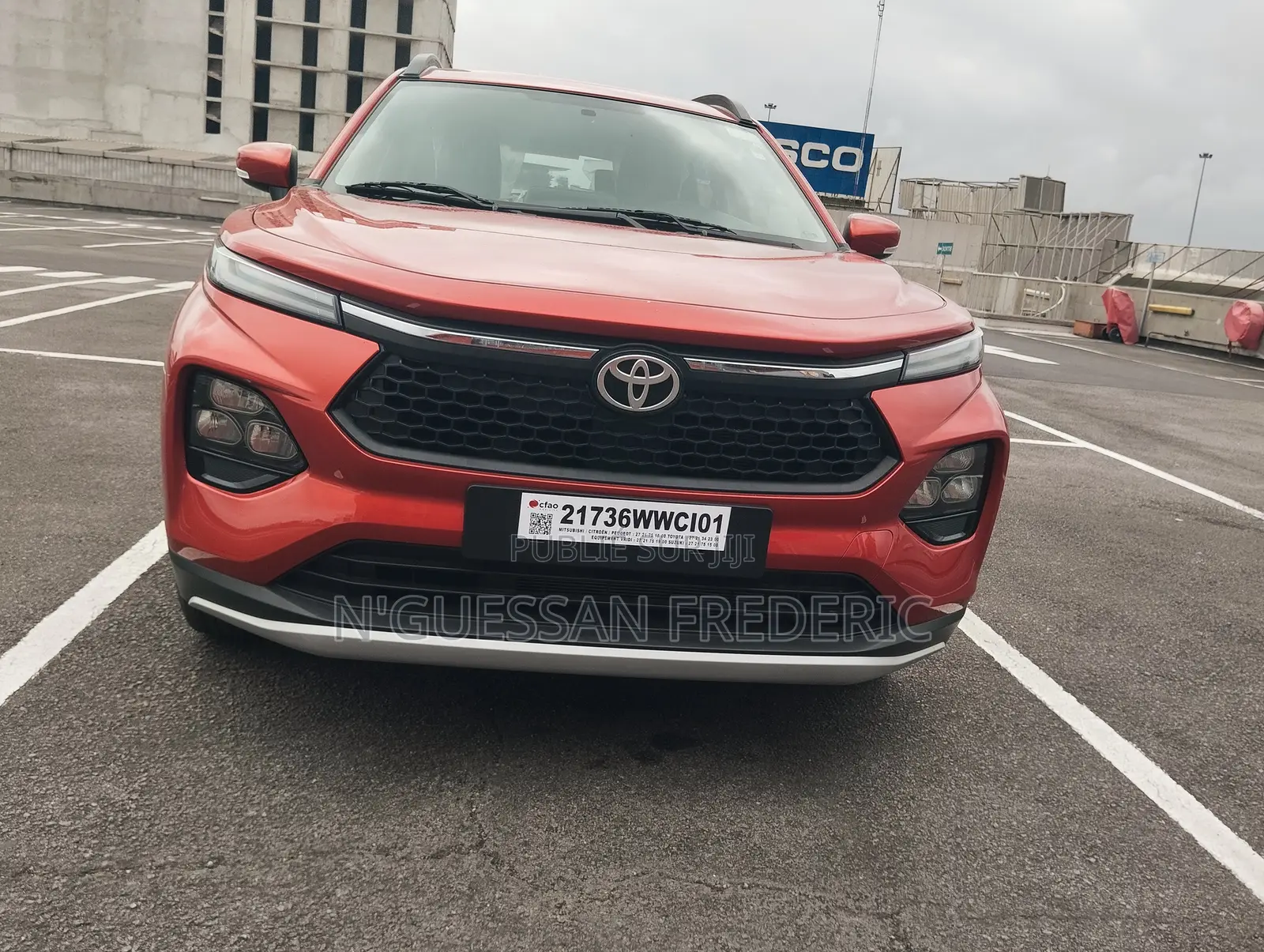 Nouveau Toyota Starlet 2025 Orange