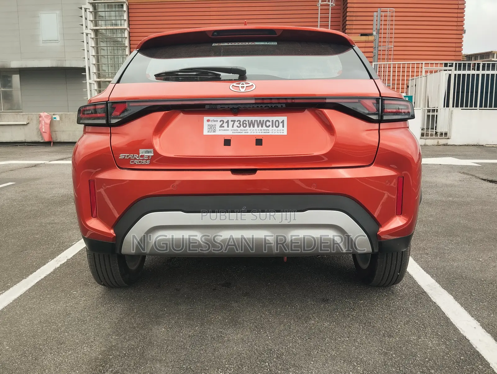 Nouveau Toyota Starlet 2025 Orange