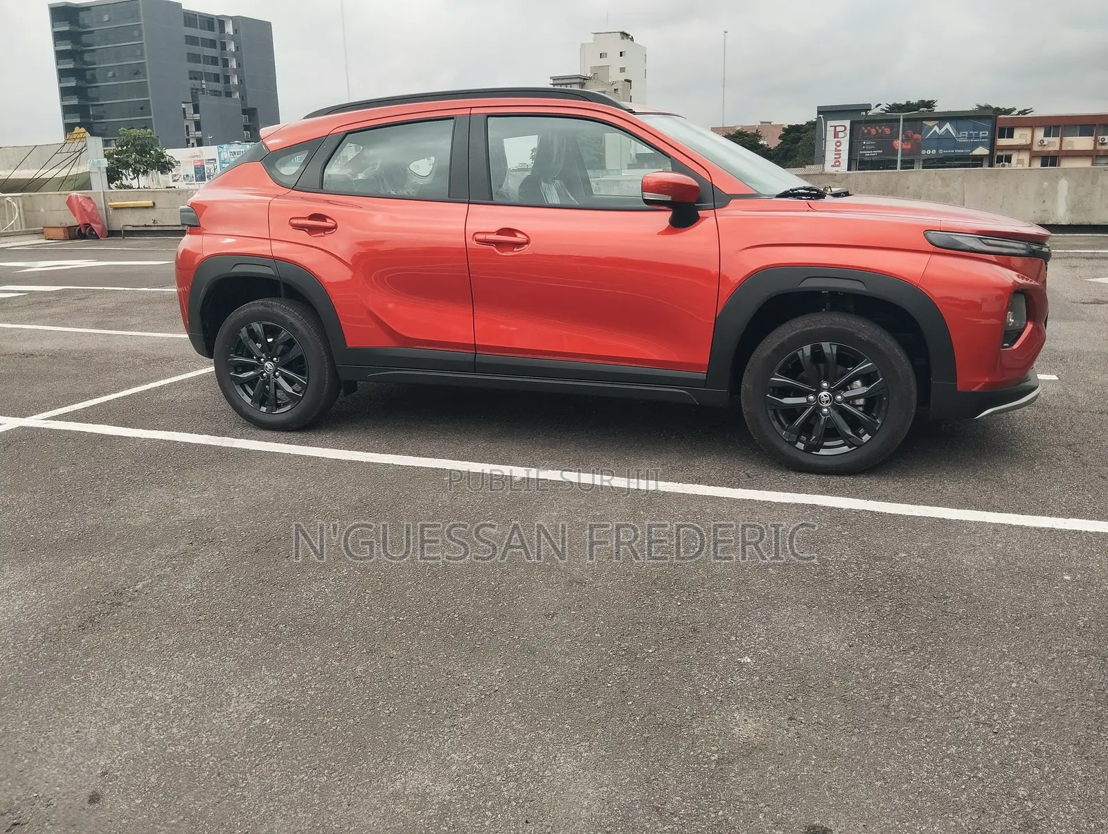 Nouveau Toyota Starlet 2025 Orange