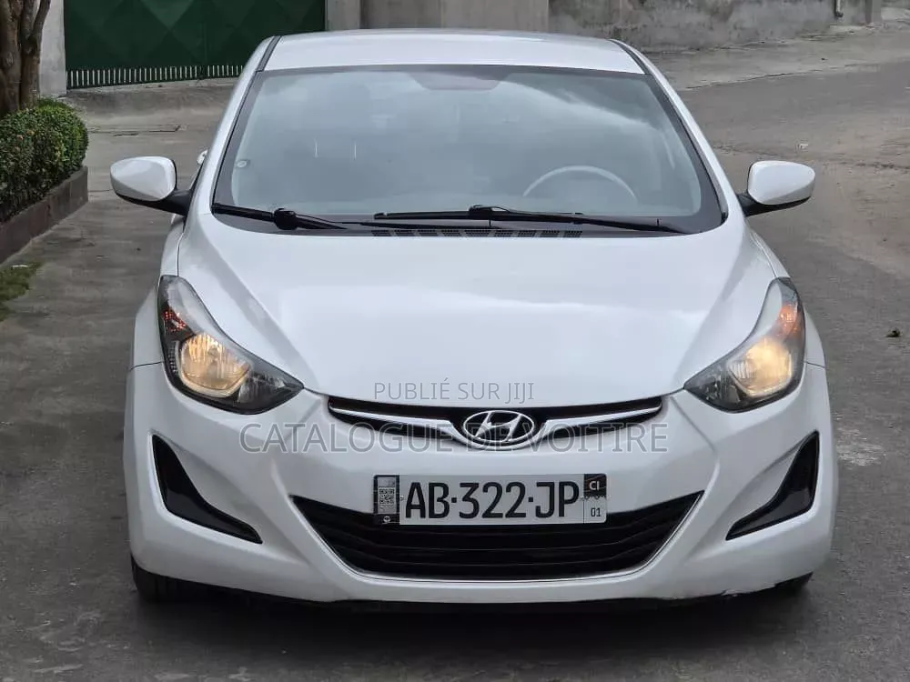 Hyundai Elantra 2016 Blanc
