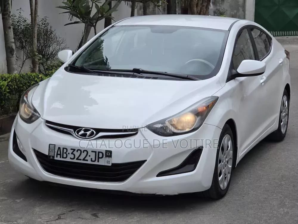 Hyundai Elantra 2016 Blanc