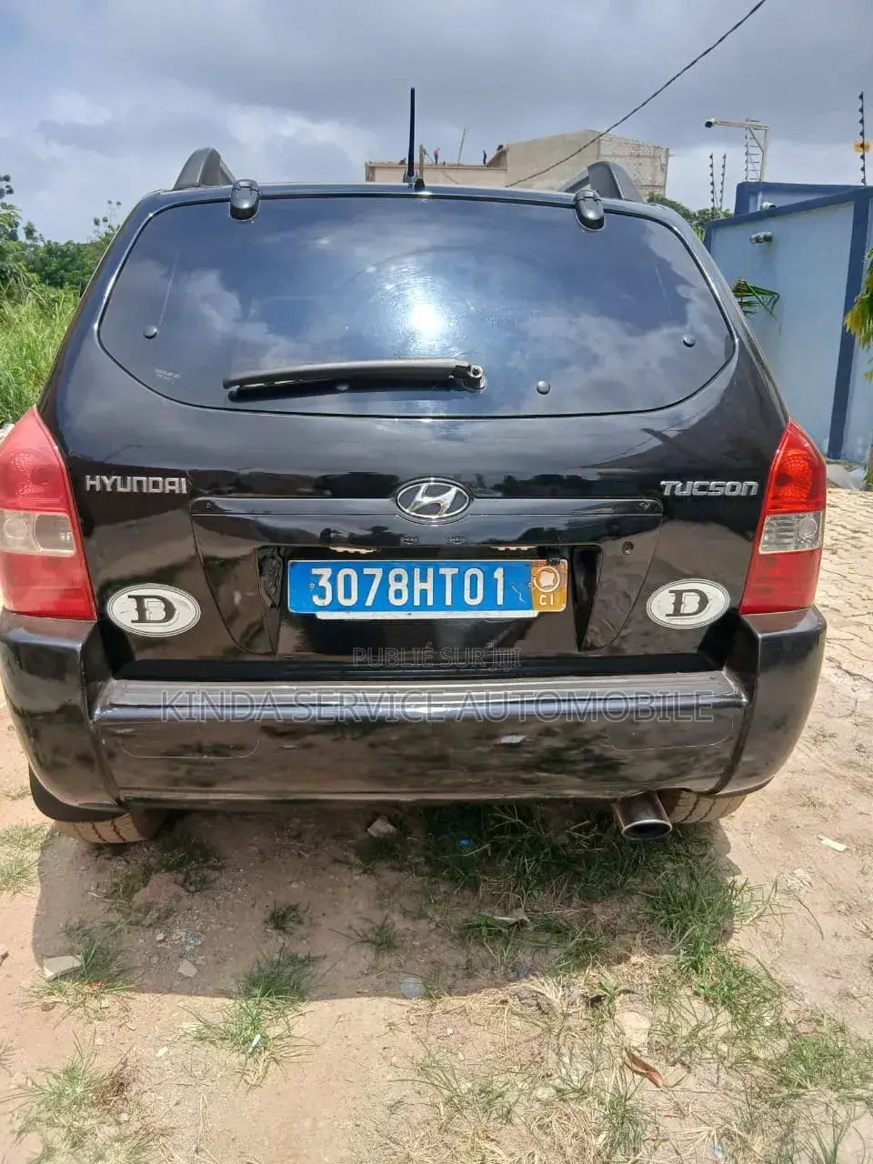 Hyundai Tucson 2007 Noir