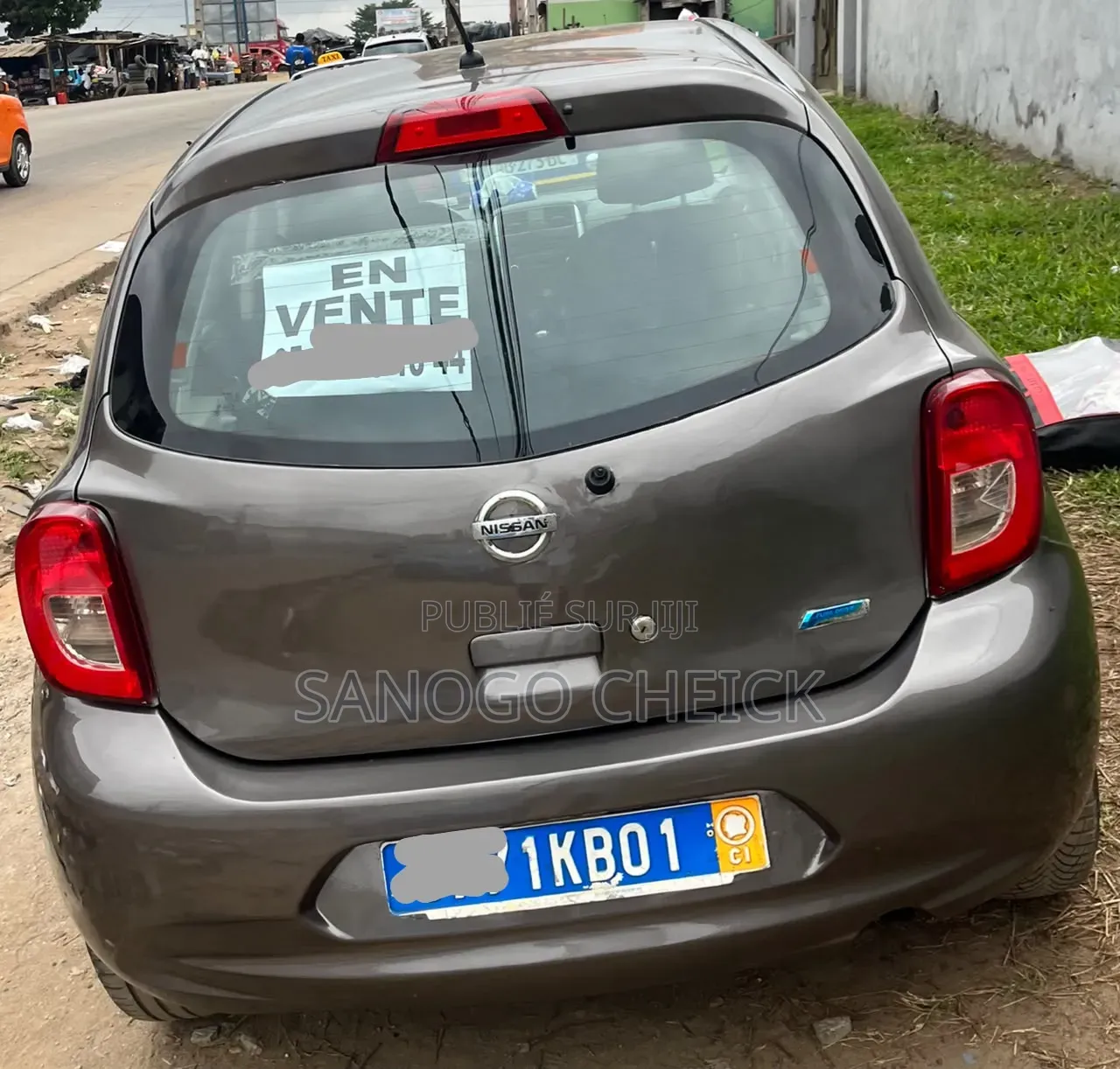 Nissan Micra 2015 Marron