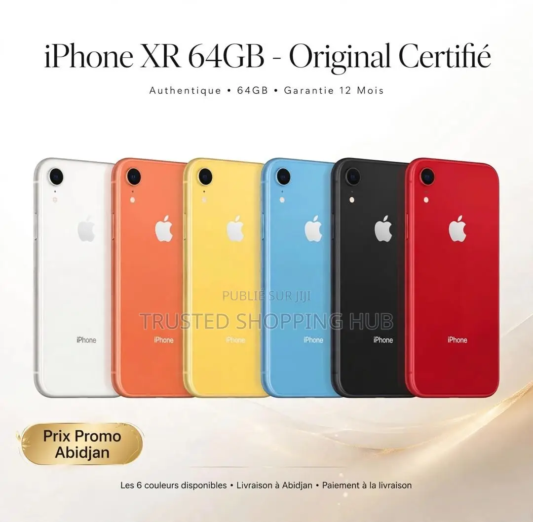 Nouveau Apple iPhone XR 64 GB Rouge