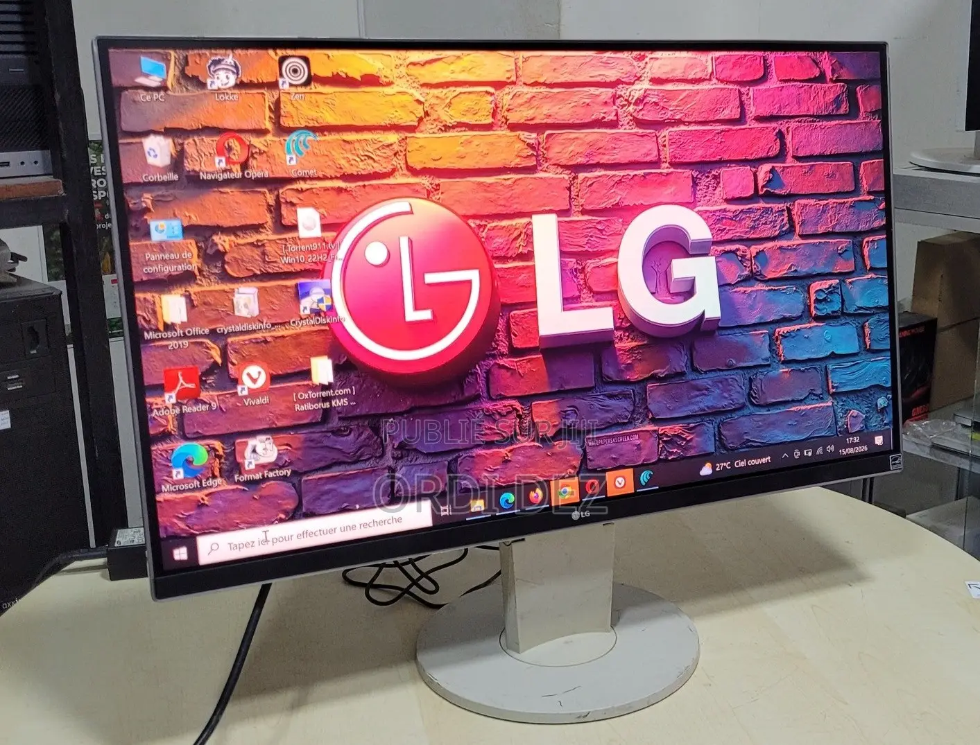 Ecran PC LG 27" Ultra Uhd