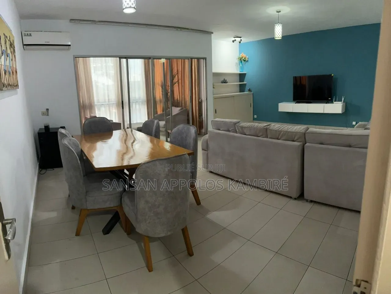 Bel Appartement De 3 Pièces Situé Au Centre De  Cocody, Cité Des Arts,