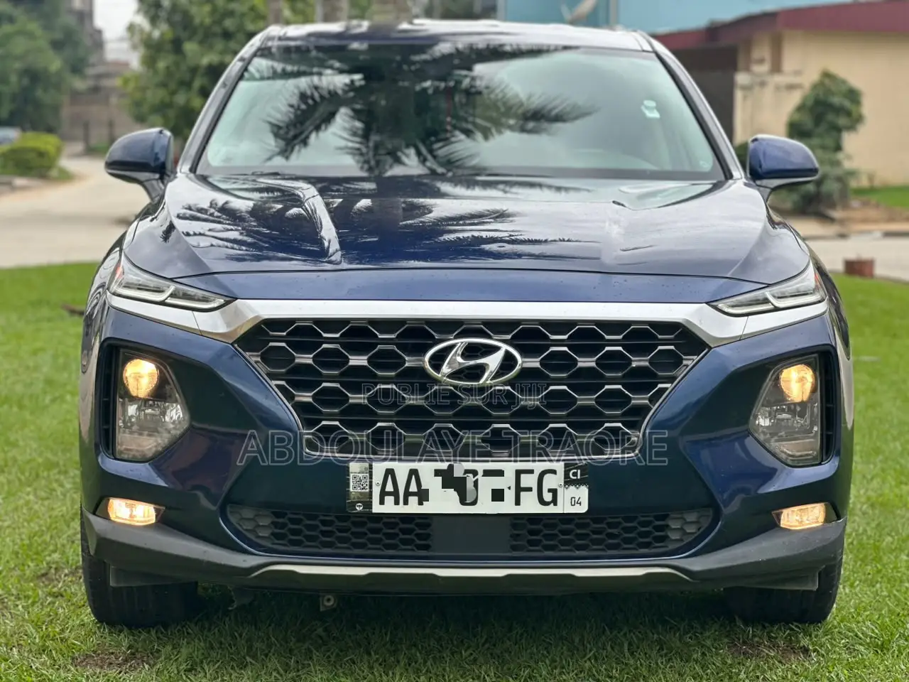 Hyundai Santa Fe Limited 2.0T AWD 2020 Bleu