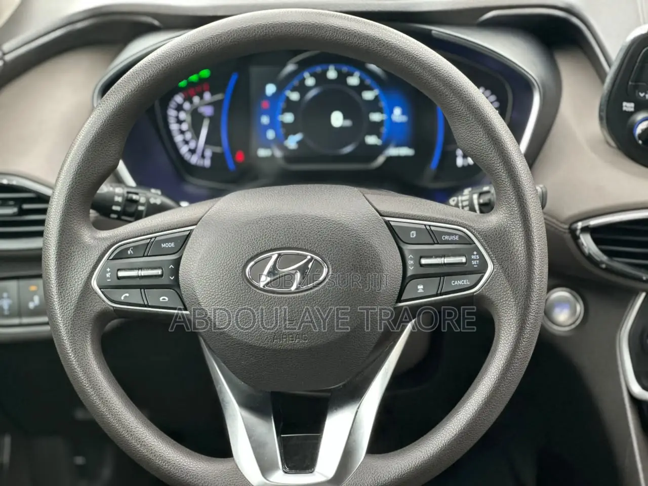 Hyundai Santa Fe Limited 2.0T AWD 2020 Bleu