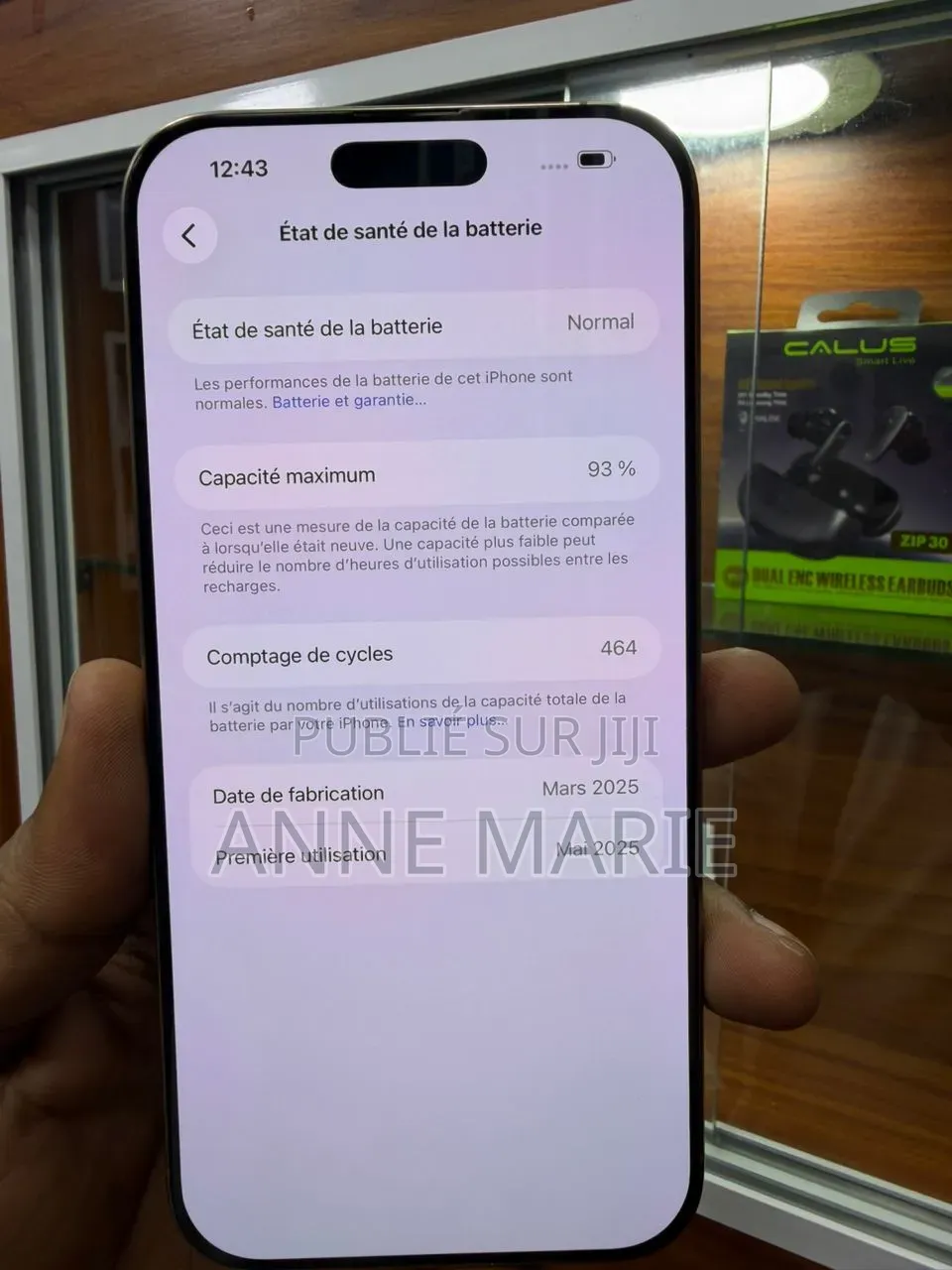 Apple iPhone 16 Pro Max 256 GB Doré
