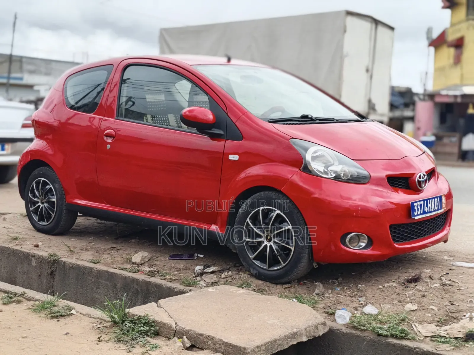 Toyota Aygo 2010 Rouge