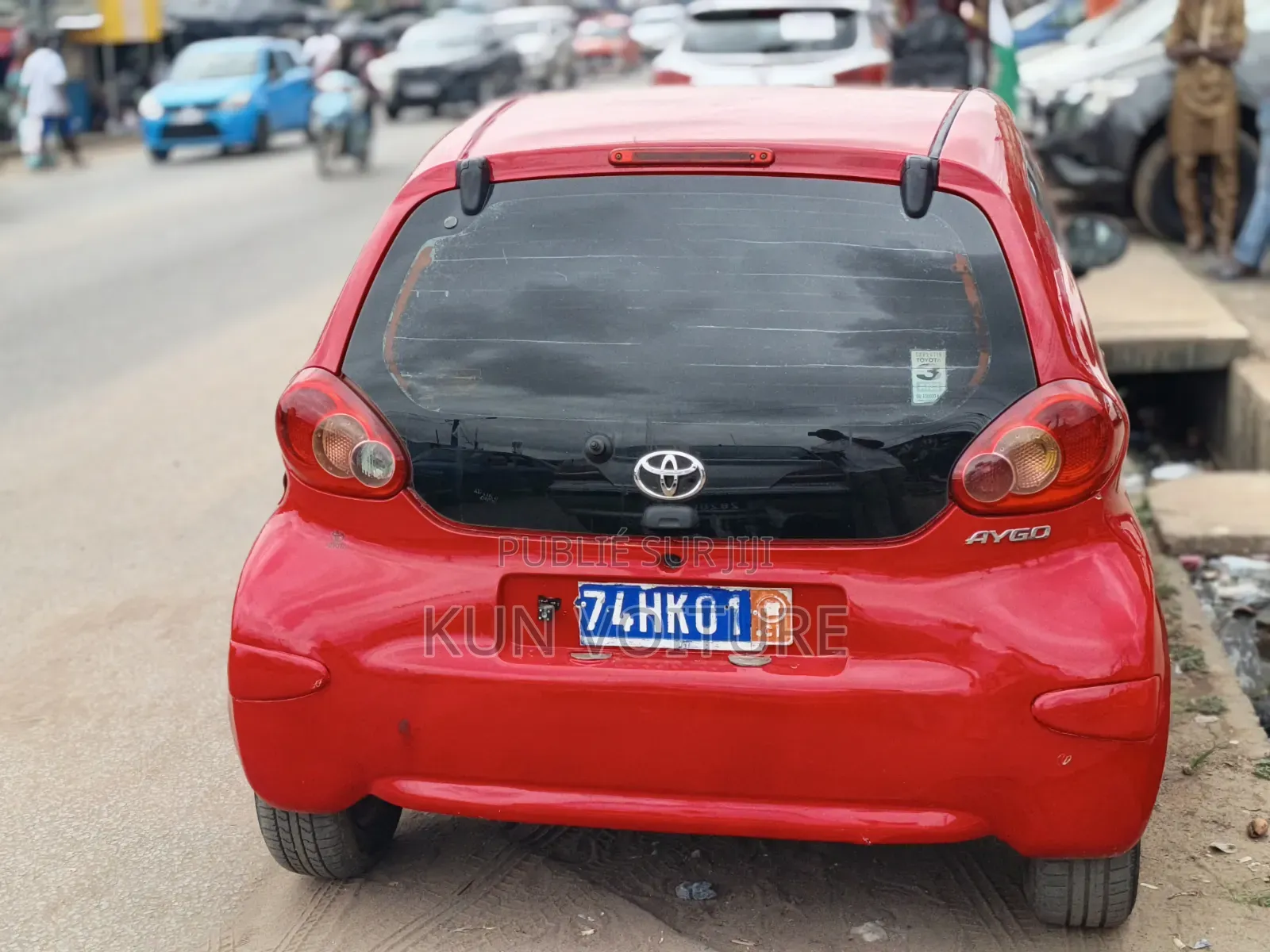 Toyota Aygo 2010 Rouge