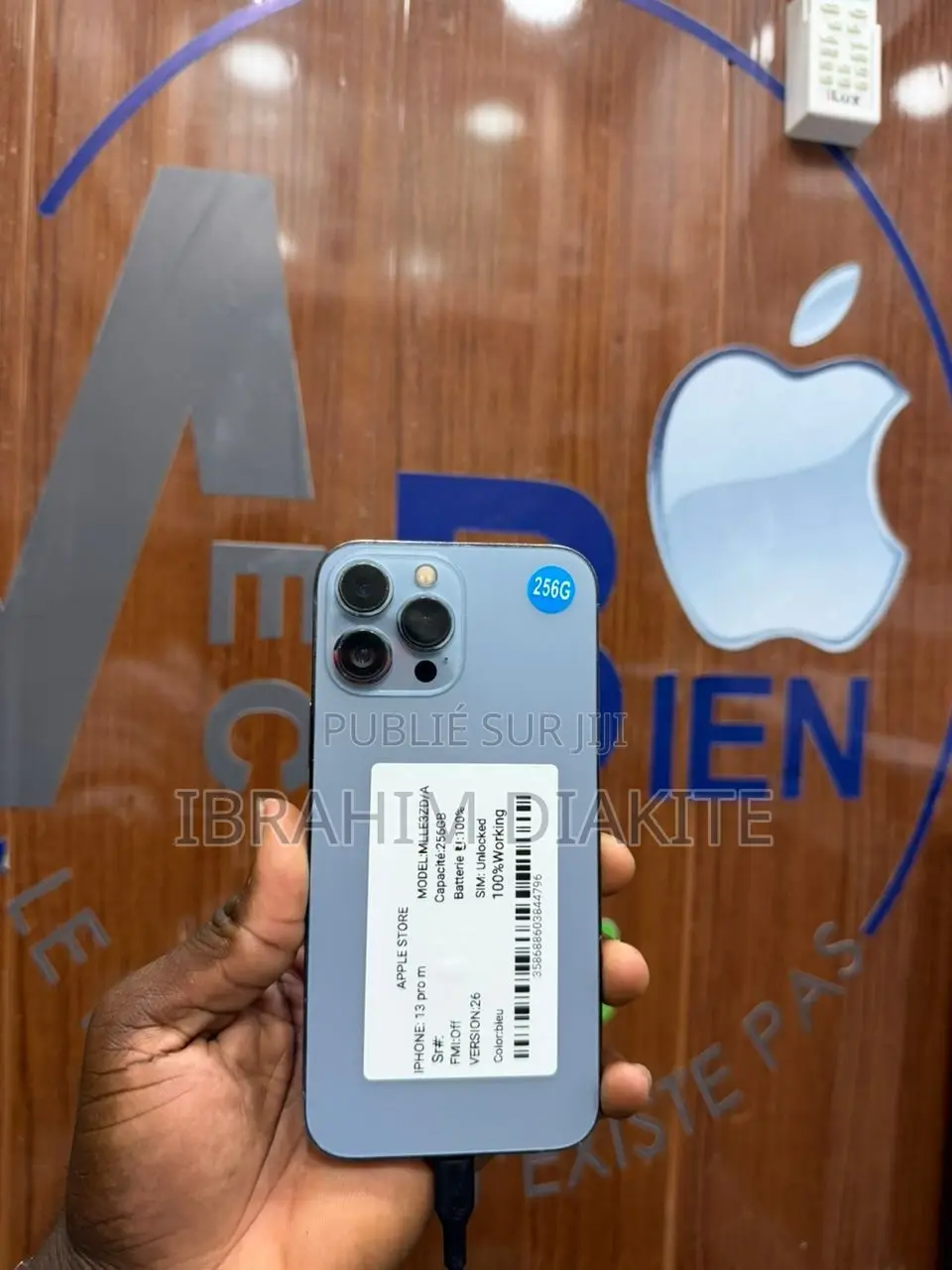 Apple iPhone 13 Pro Max 128 GB Bleu