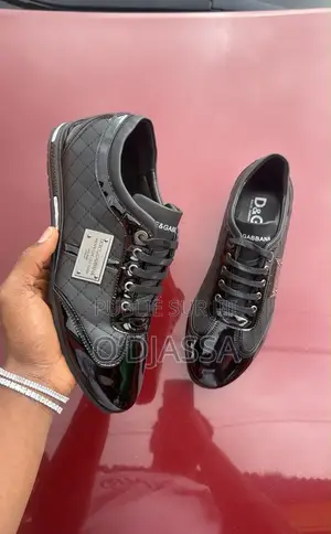 Baskets Noires Dolce & Gabbana