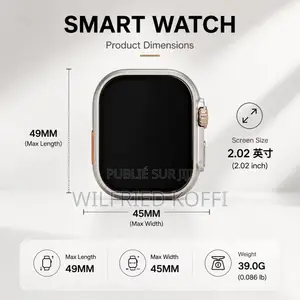 Montre Connectée OKPU D99 Plus – Pack 7+4 Avec Accessoires
