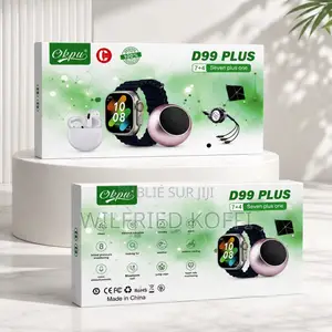 Montre Connectée OKPU D99 Plus – Pack 7+4 Avec Accessoires