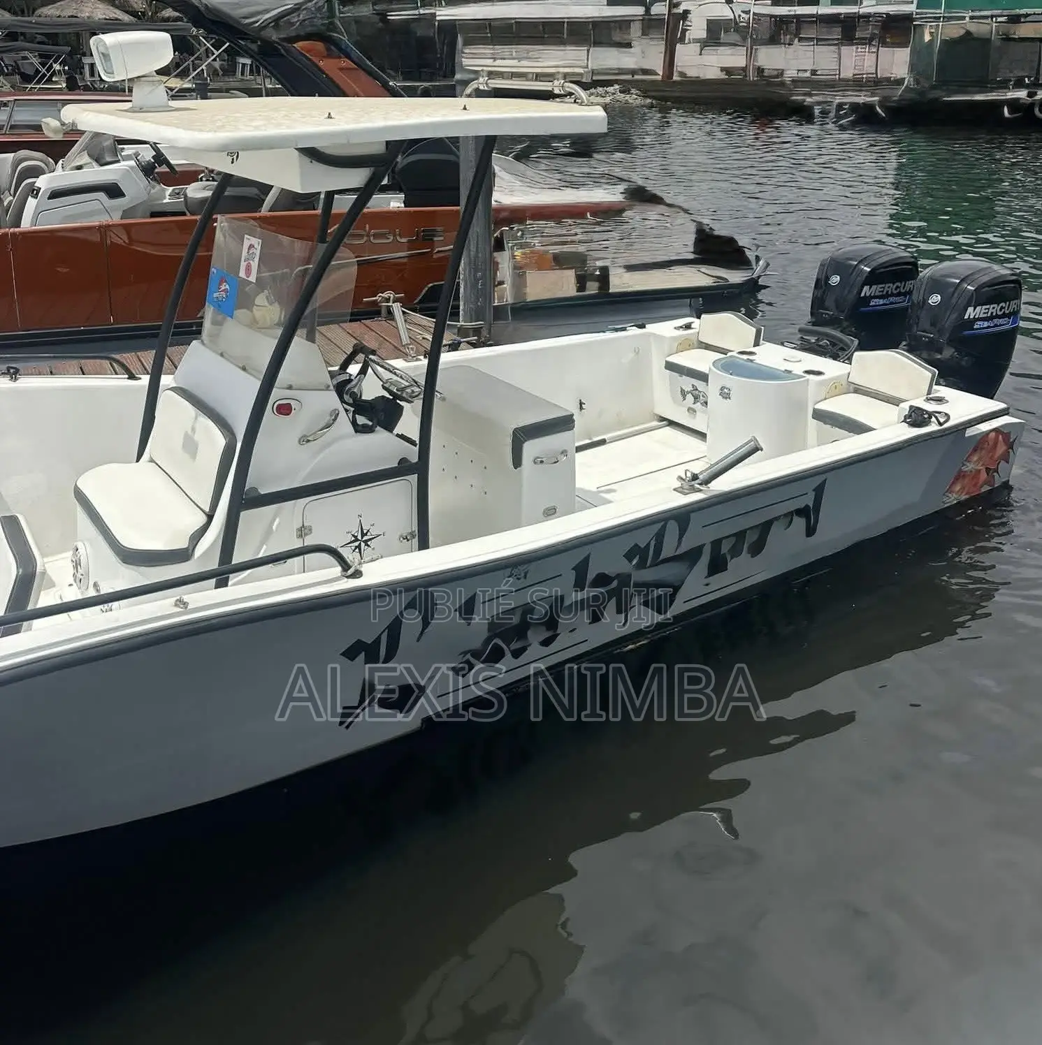 À Vendre Bateau Pêche Et Plaisance 7m50 2x115 Mercury 4 Temp 48million