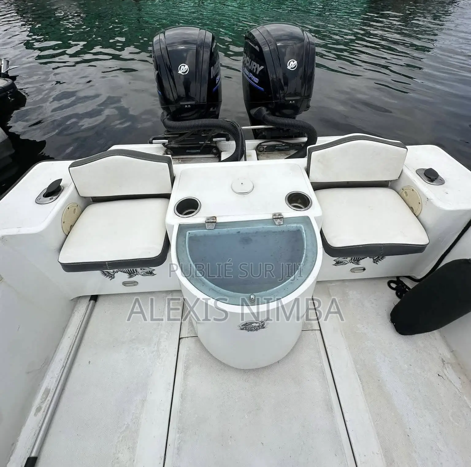 À Vendre Bateau Pêche Et Plaisance 7m50 2x115 Mercury 4 Temp 48million